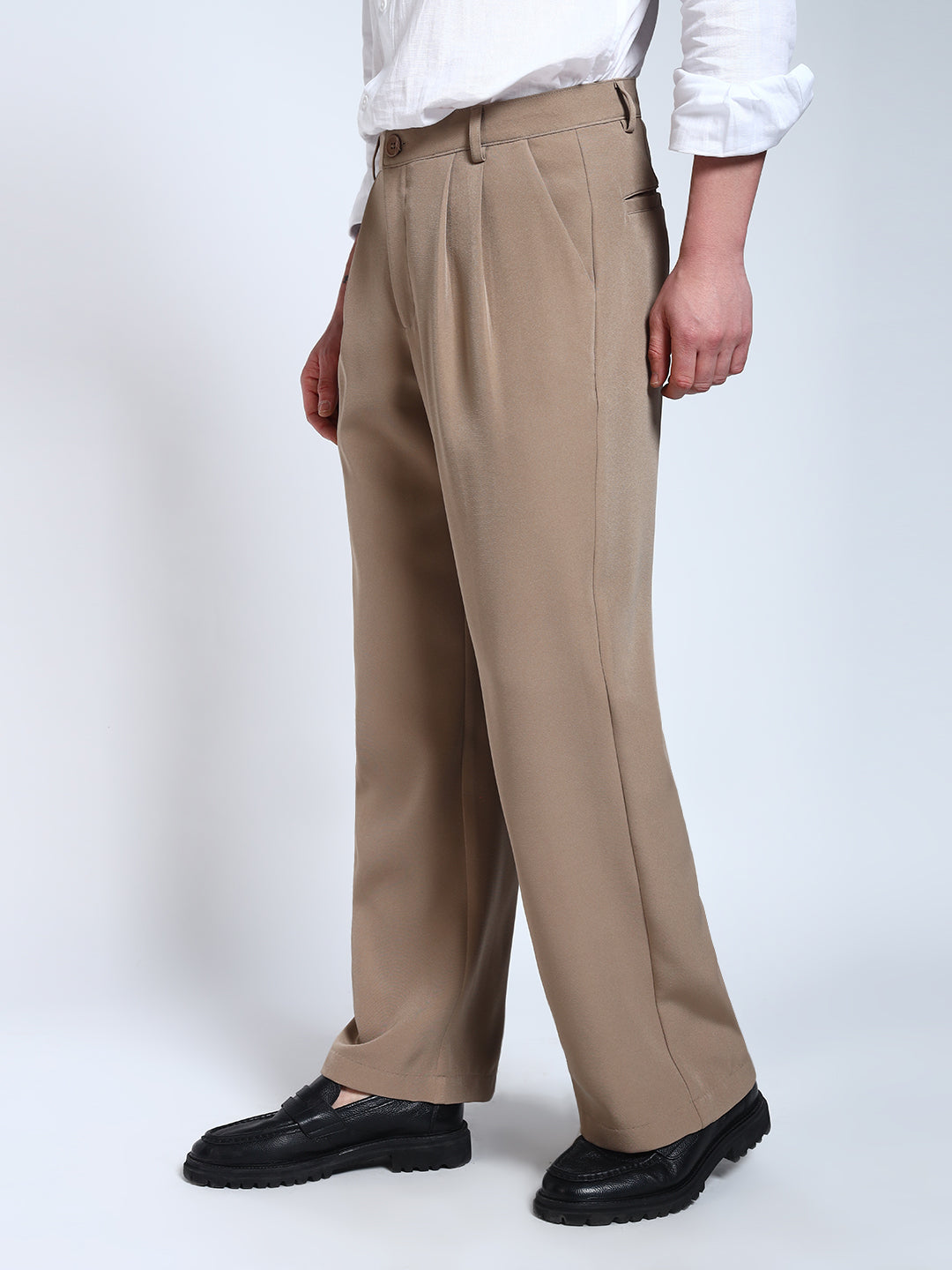 Beige Japanese Korean Pants