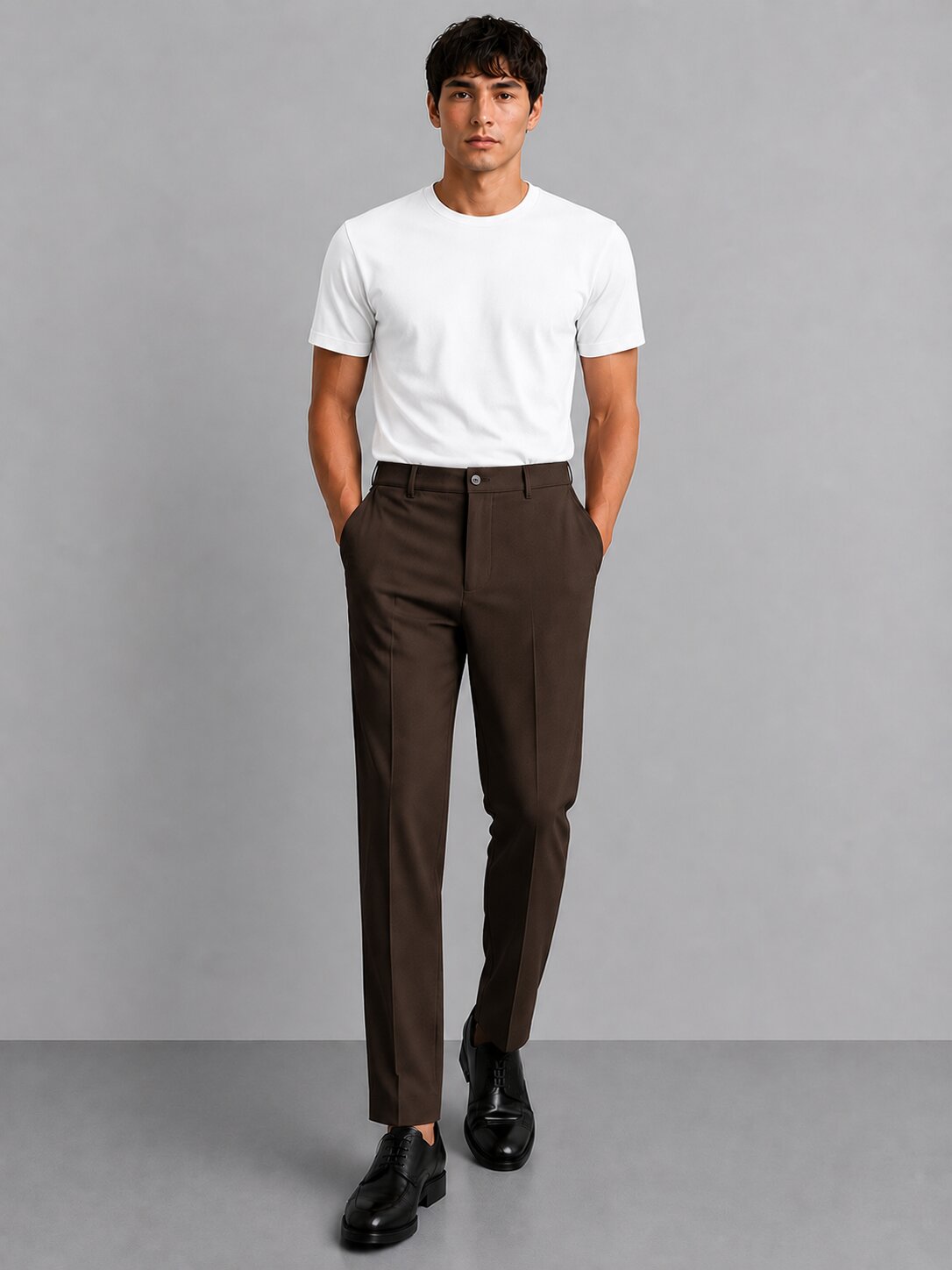 Coffee Formal Pants