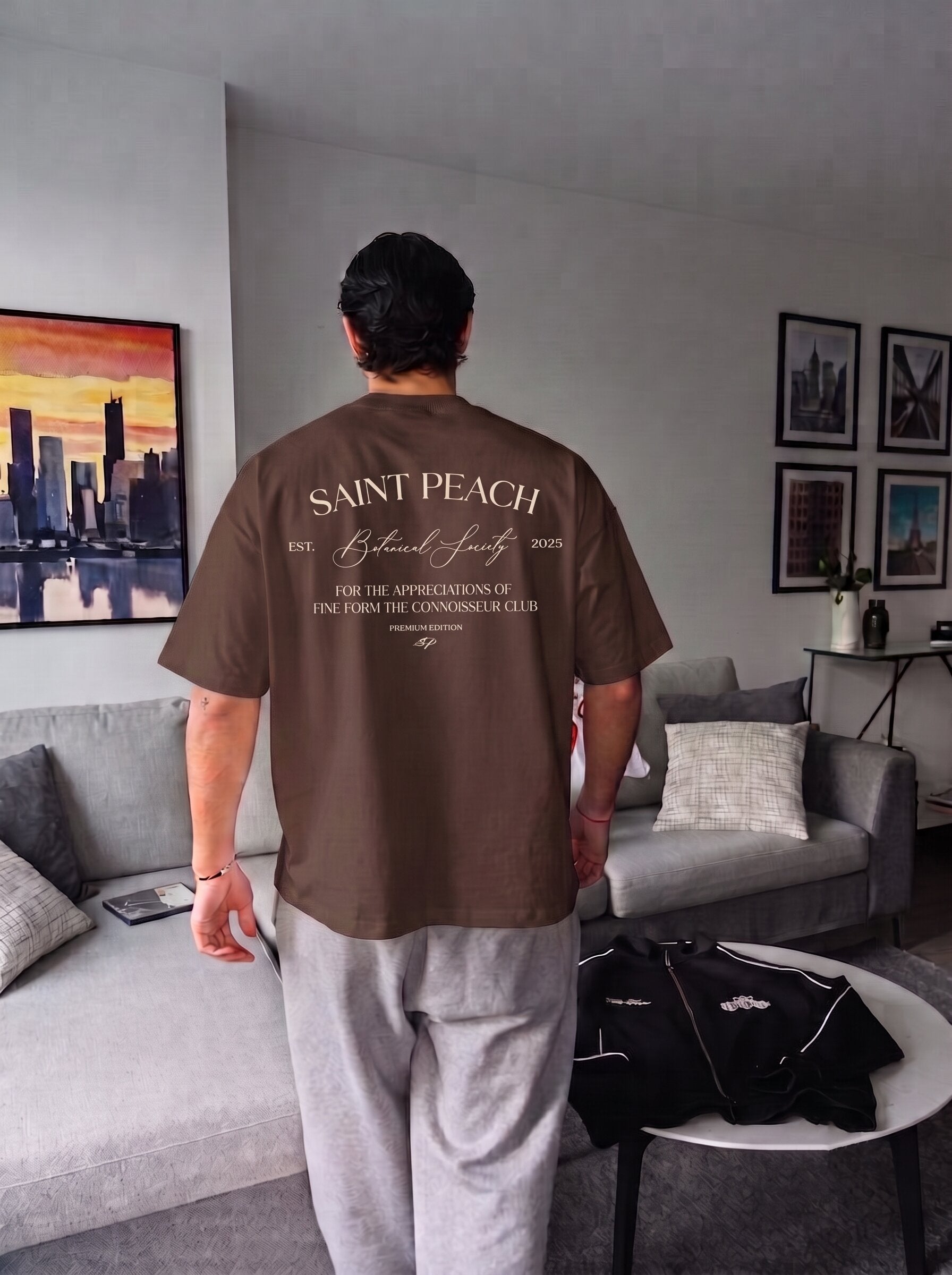 Unisex Coffee Oversized T-shirt