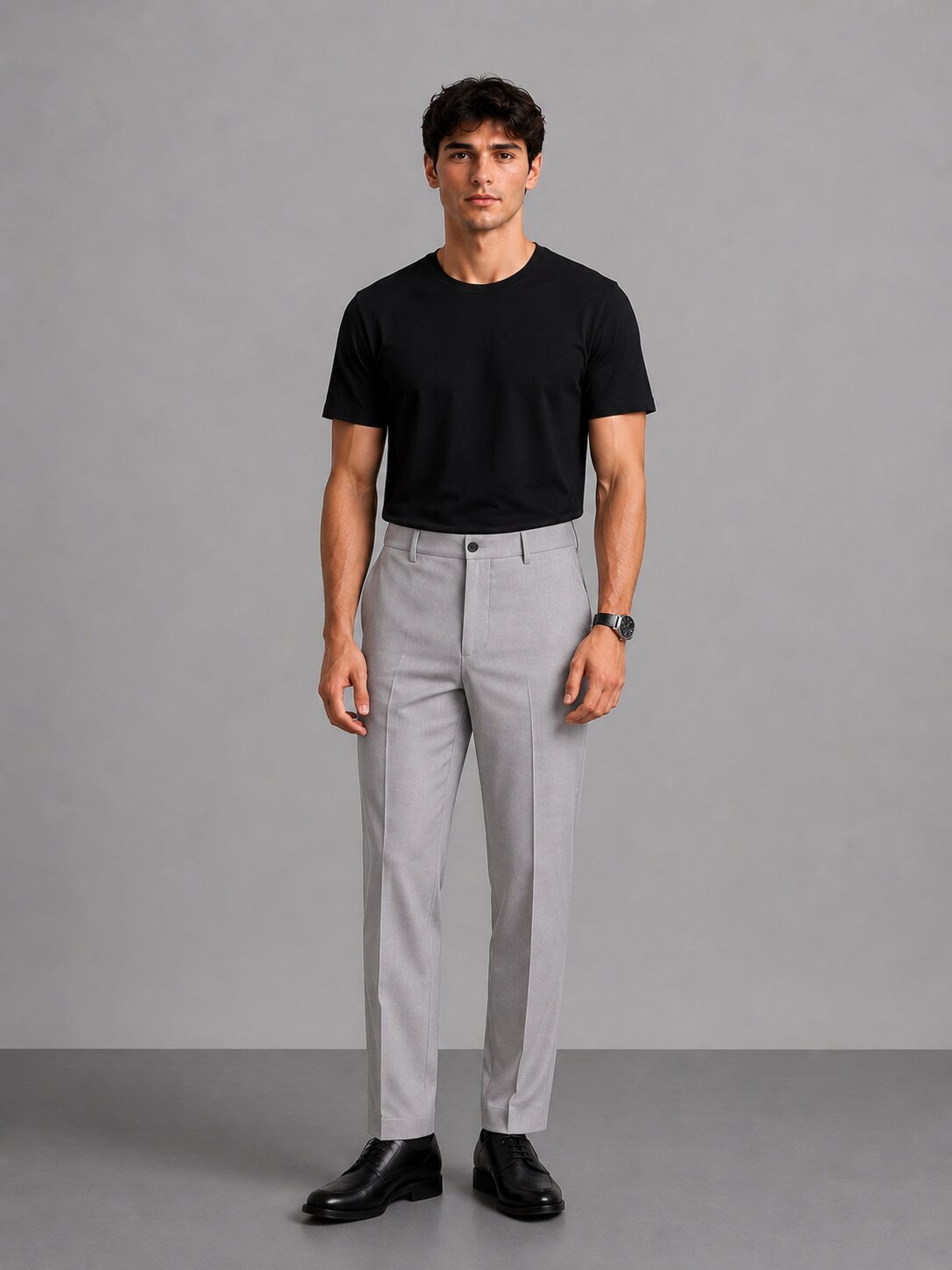 Light Grey Formal Pants