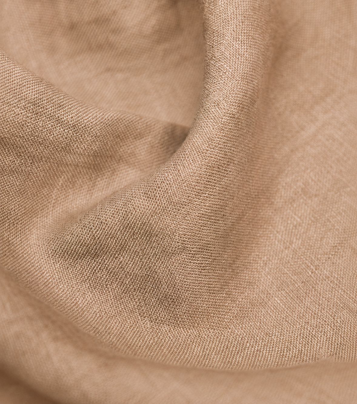 Peach Linen Shirt