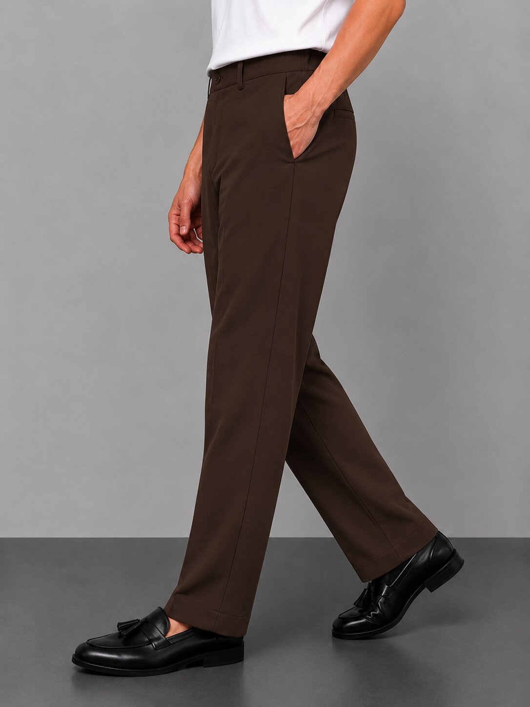 Coffee Formal Pants