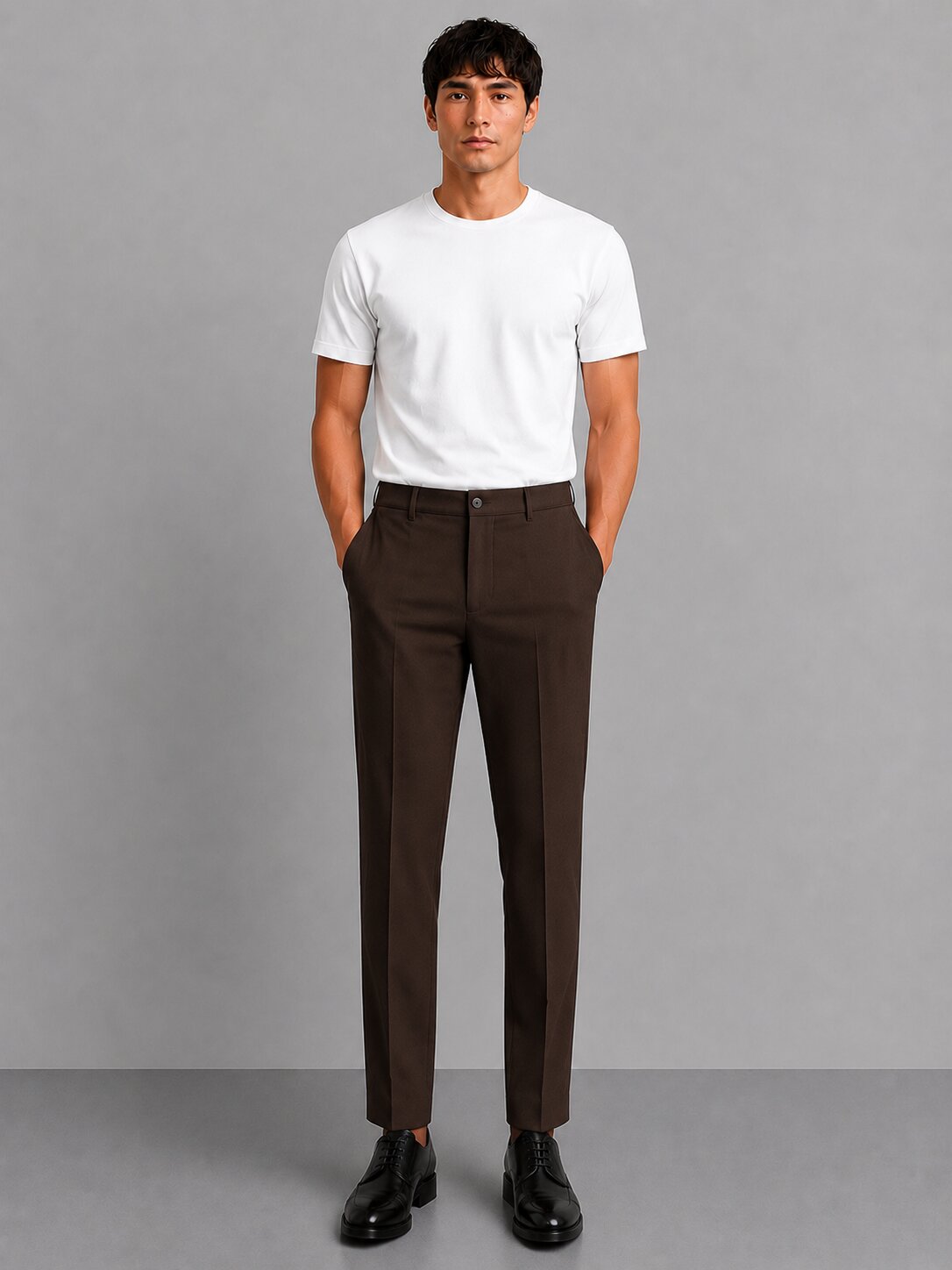 Coffee Formal Pants