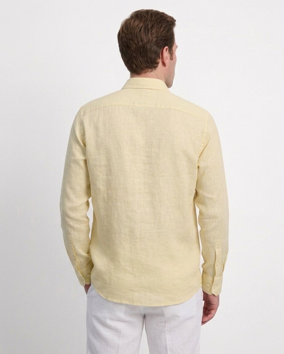 Yellow Linen Shirt