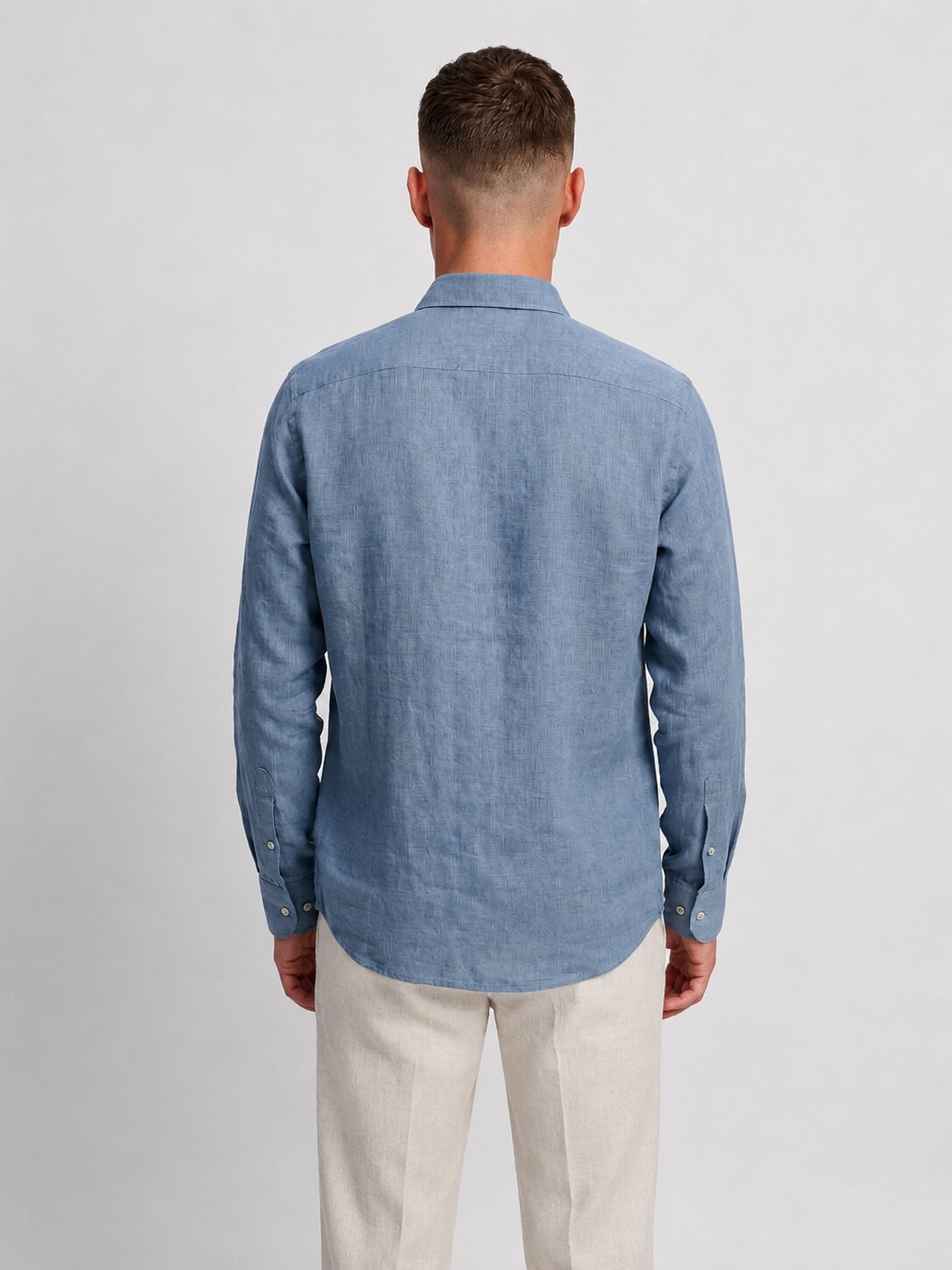 Teal Linen Shirt