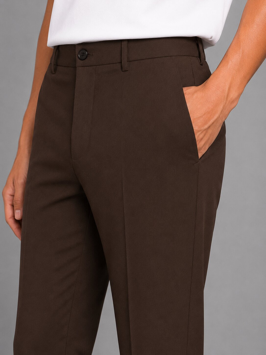 Coffee Formal Pants