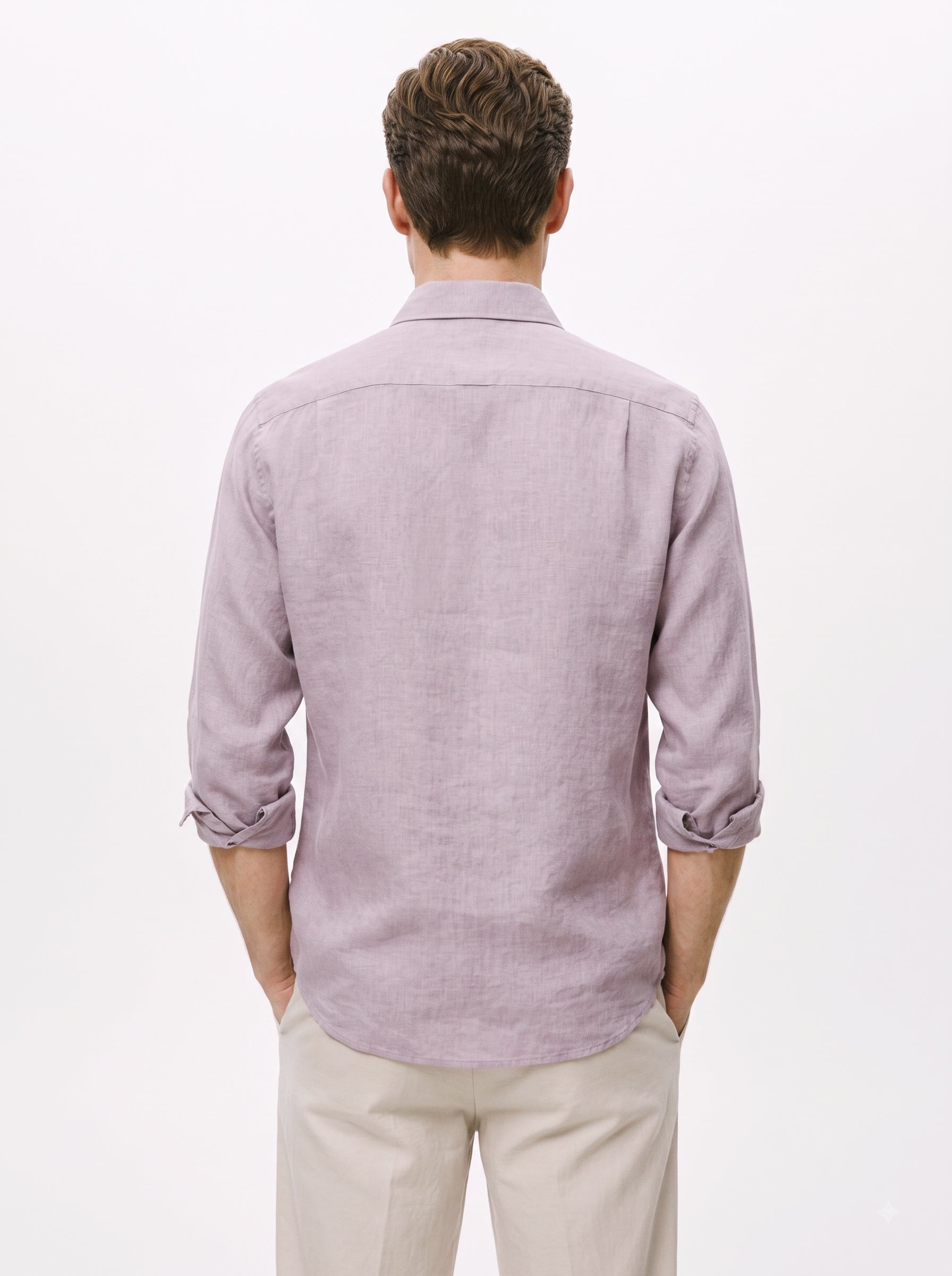 Lavender Linen Shirt