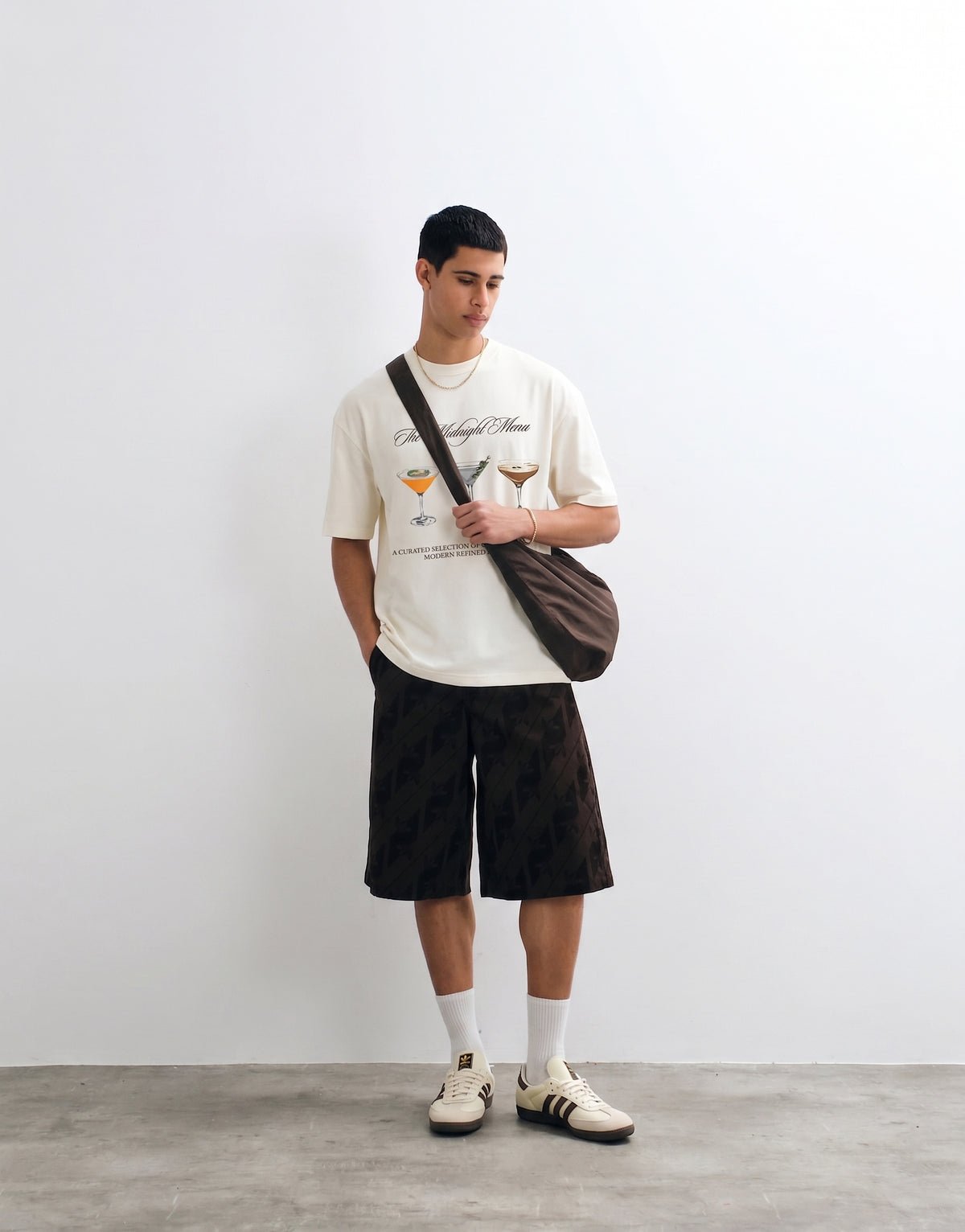 Unisex Cream Oversized T-shirt