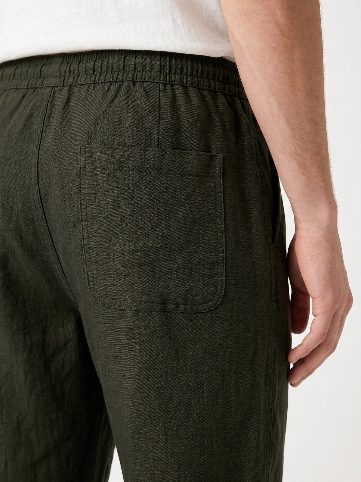 Forest Cotton Linen Pant