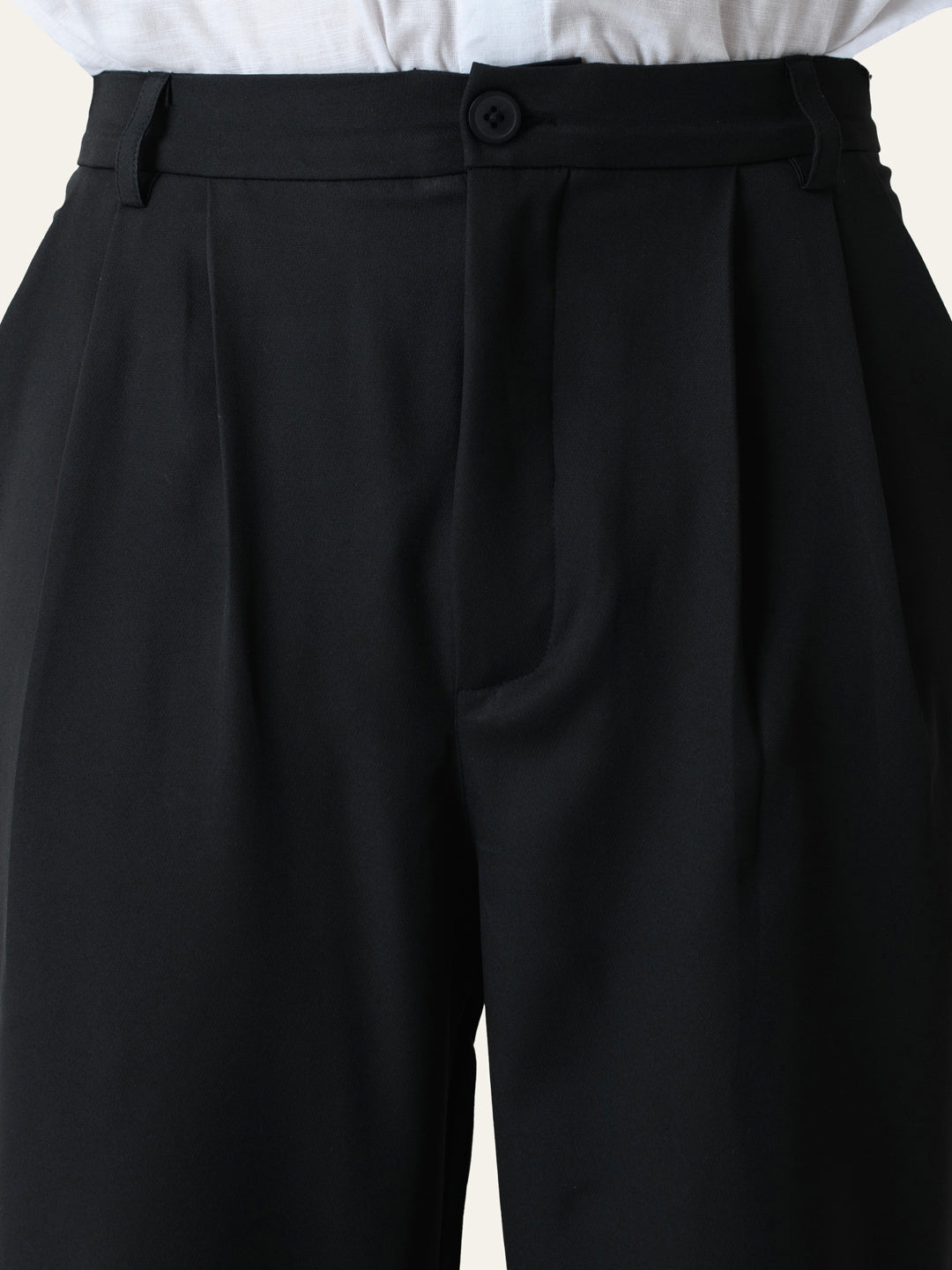 Black Japanese Korean Pants