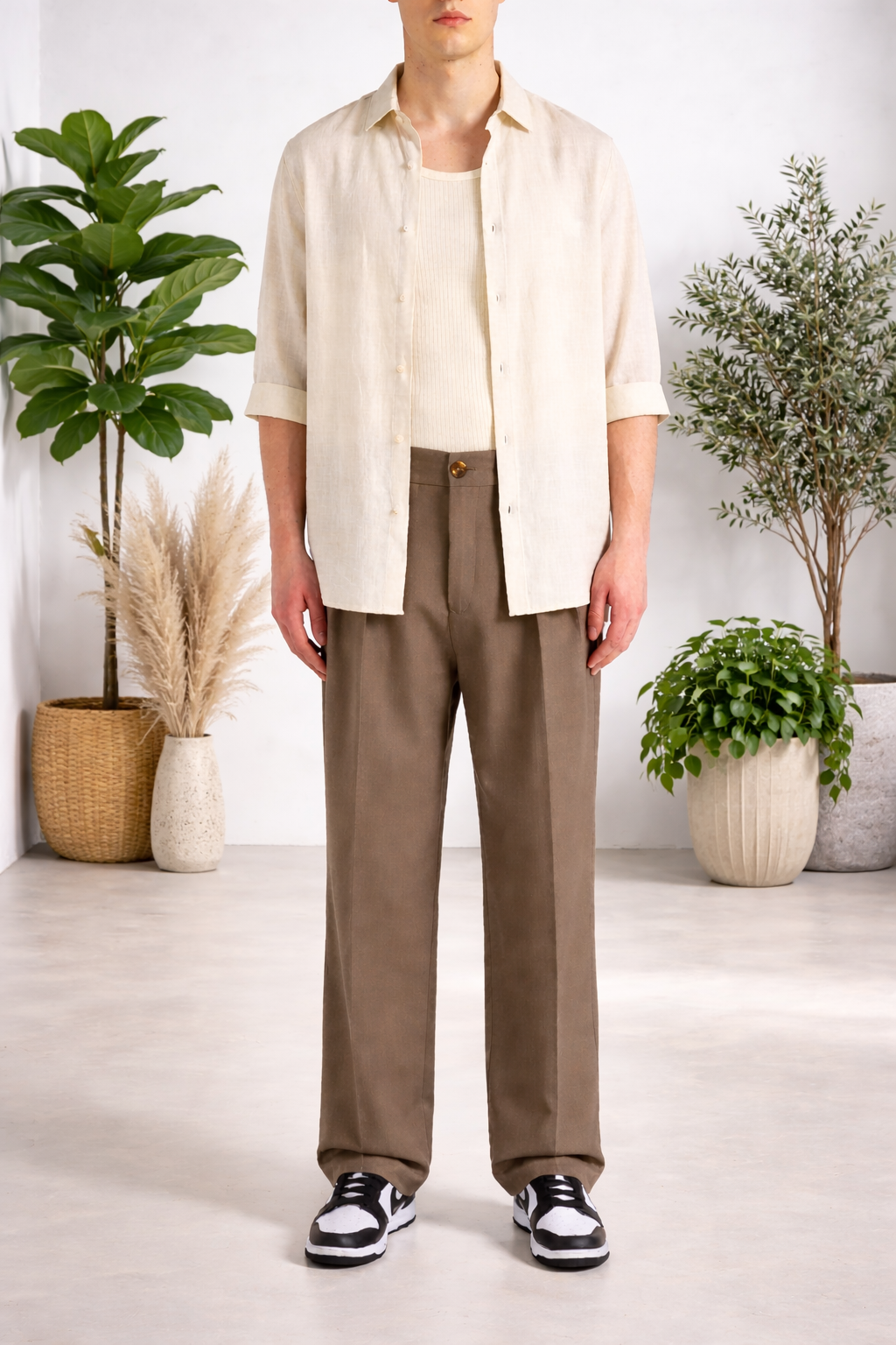 Ivory Korean Pant