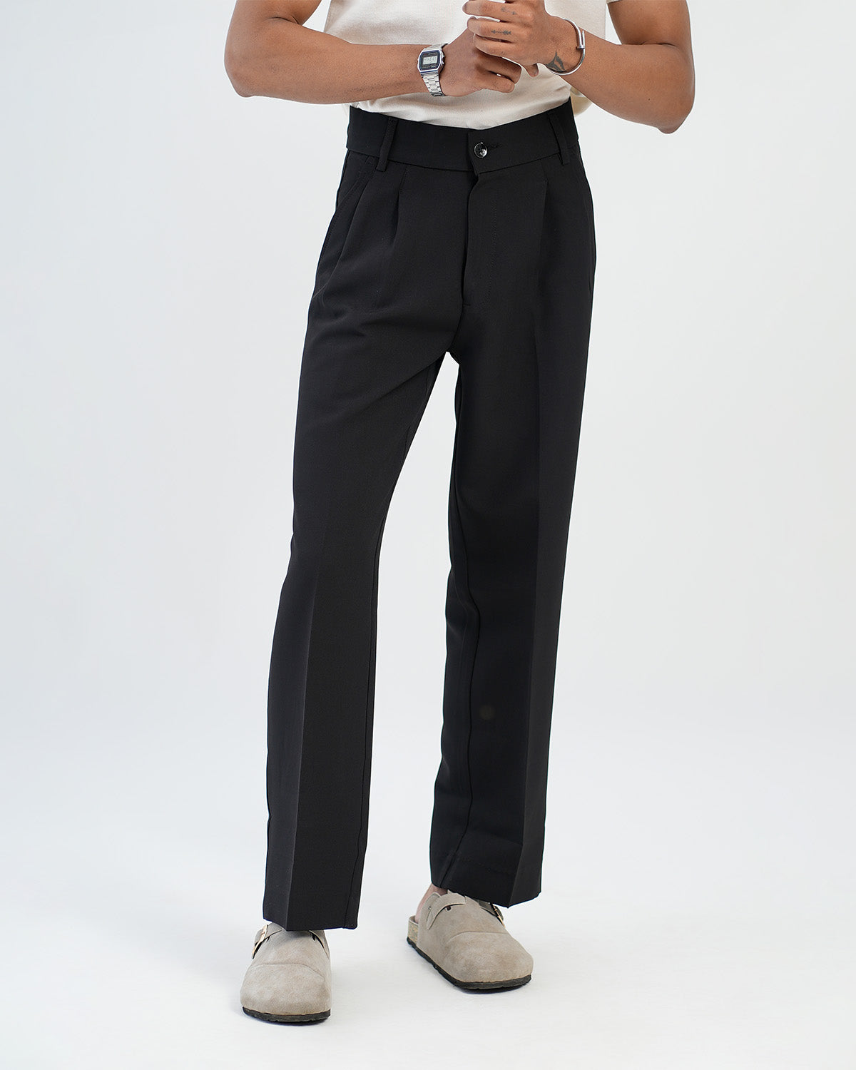 Black Korean Pant