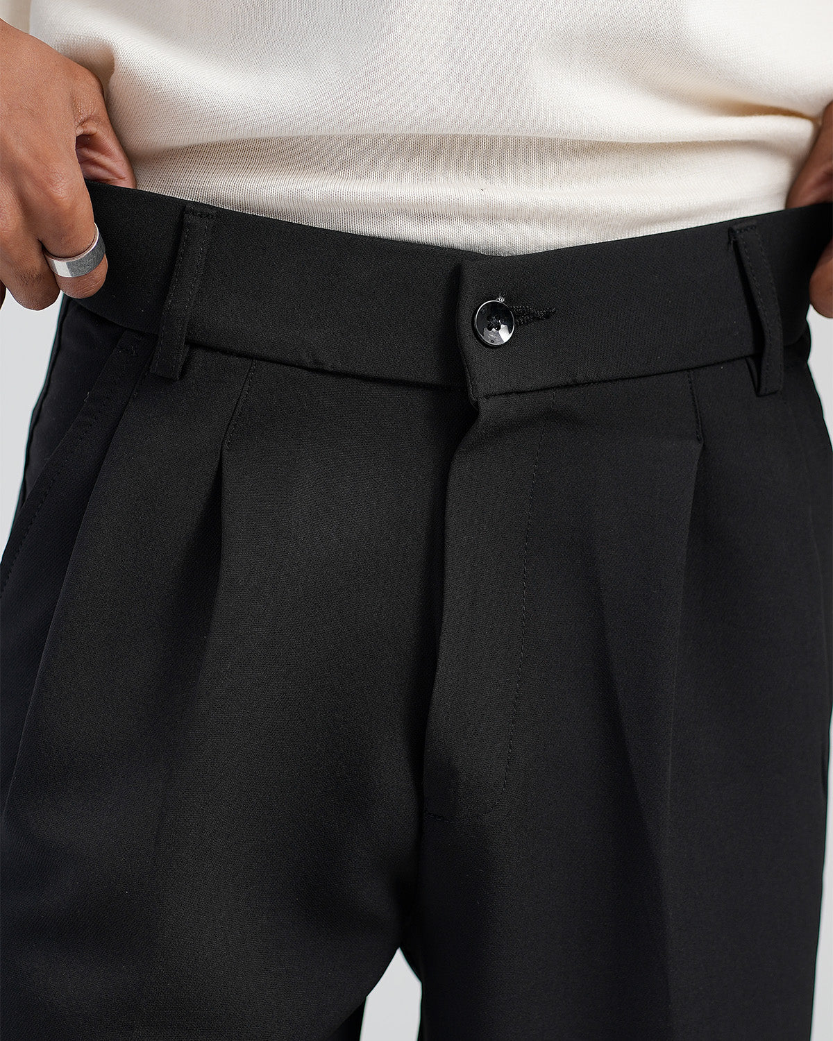 Black Korean Pant