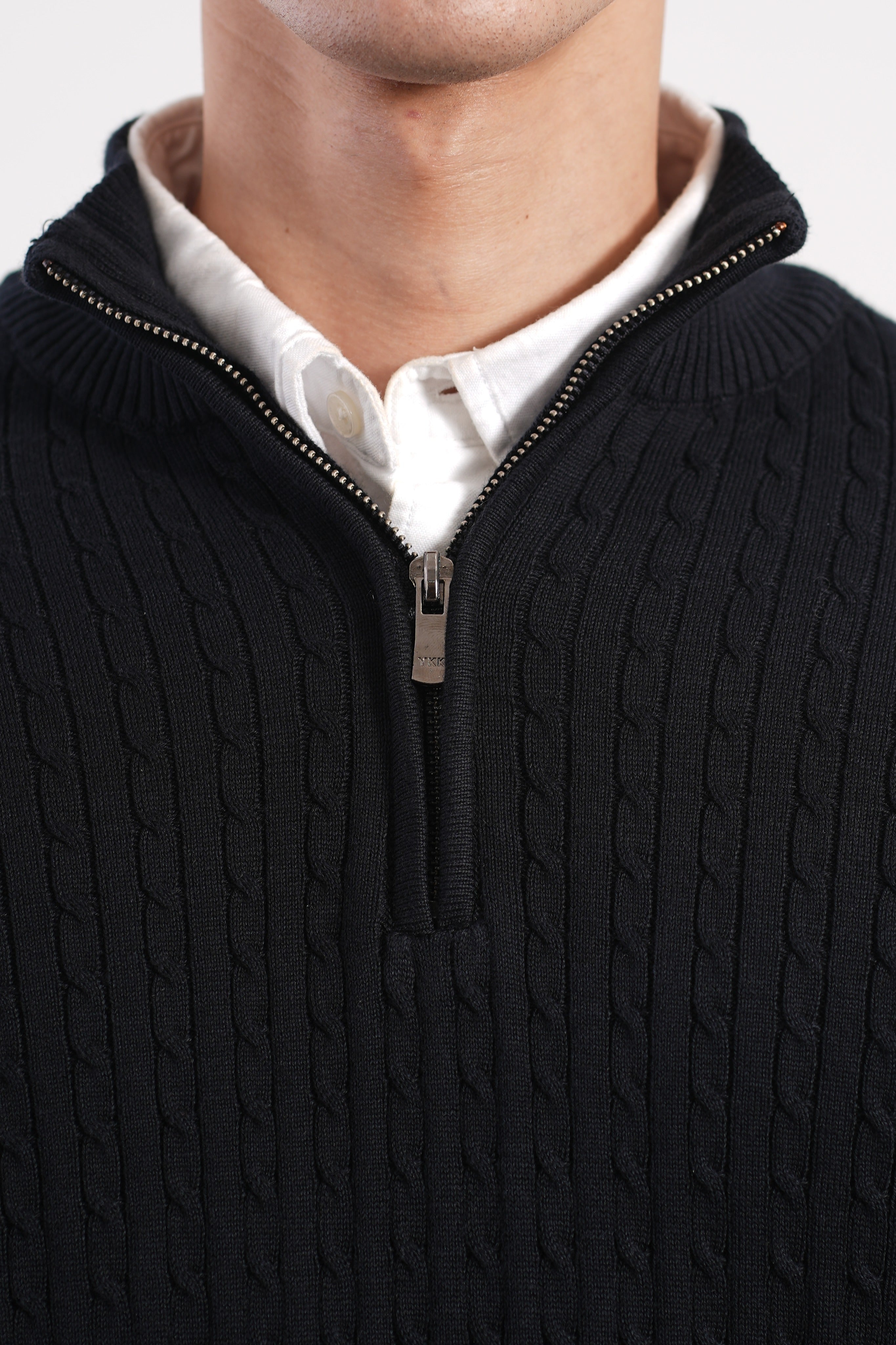 WINDSOR WEAVE (BLACK) | Saint Peach