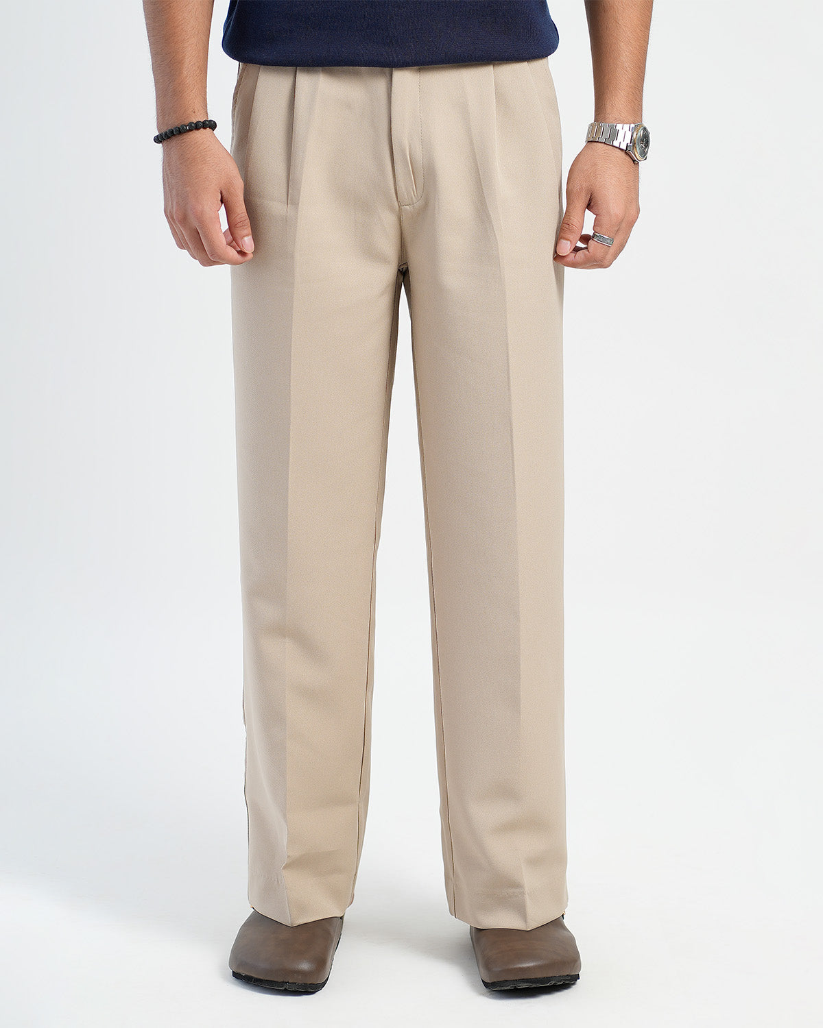 Beige Korean Pant