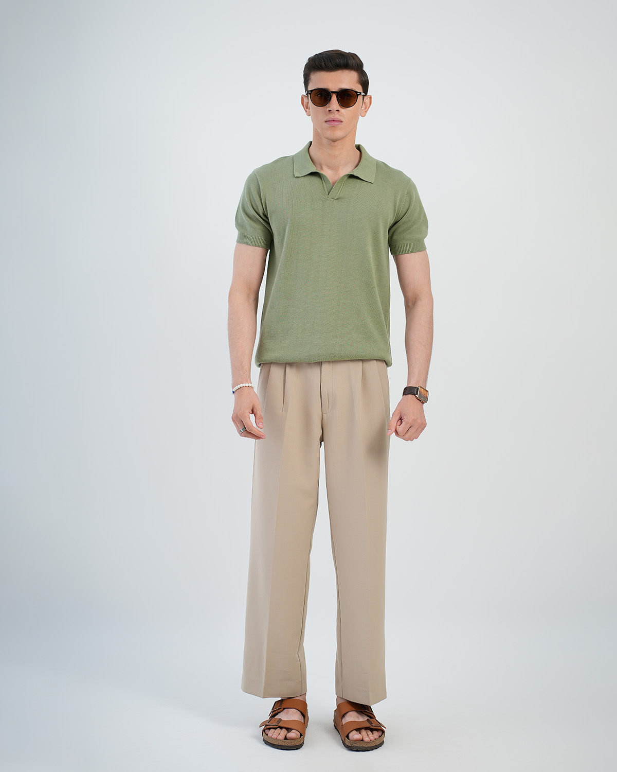Beige Korean Pant