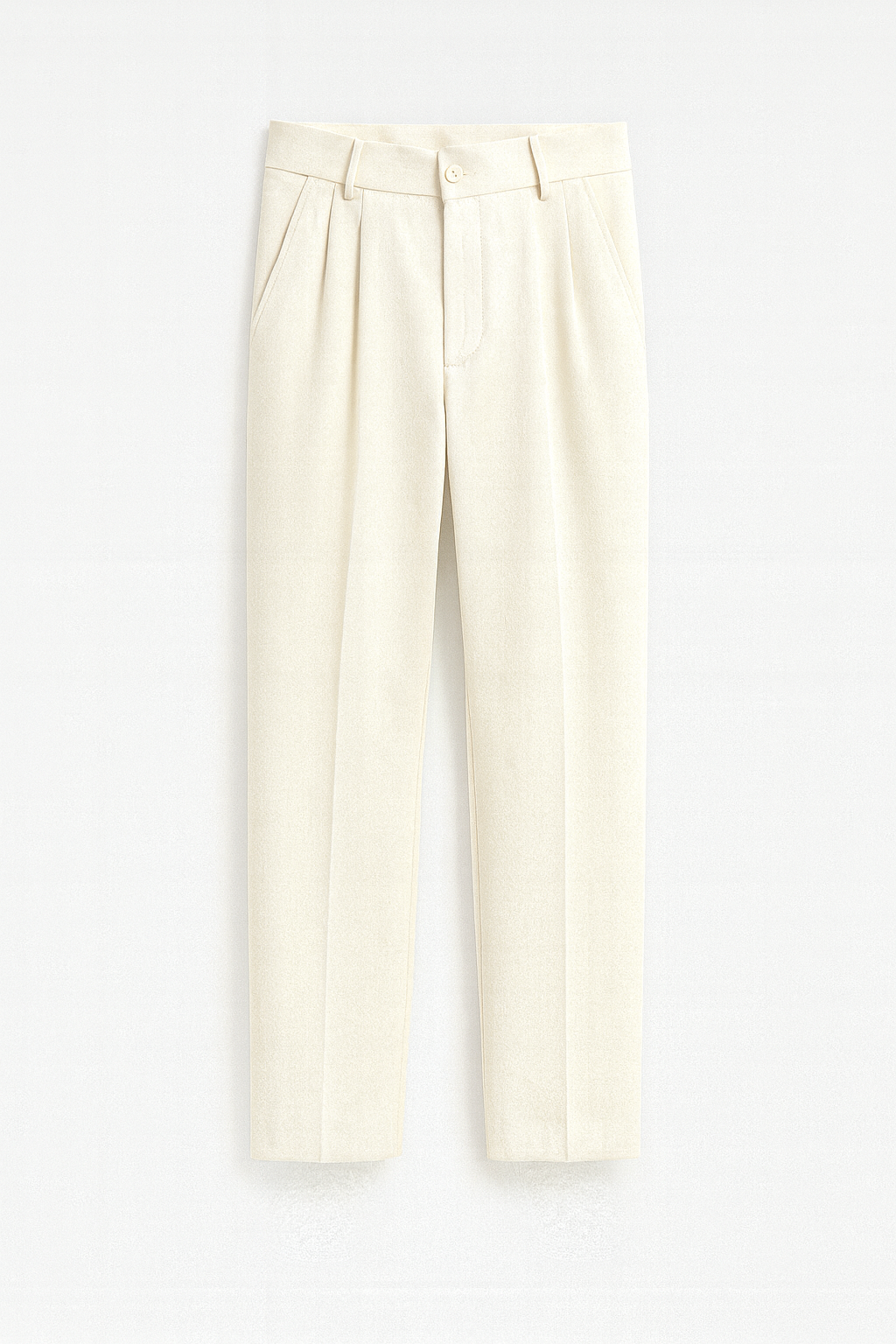 Cream Korean Pant