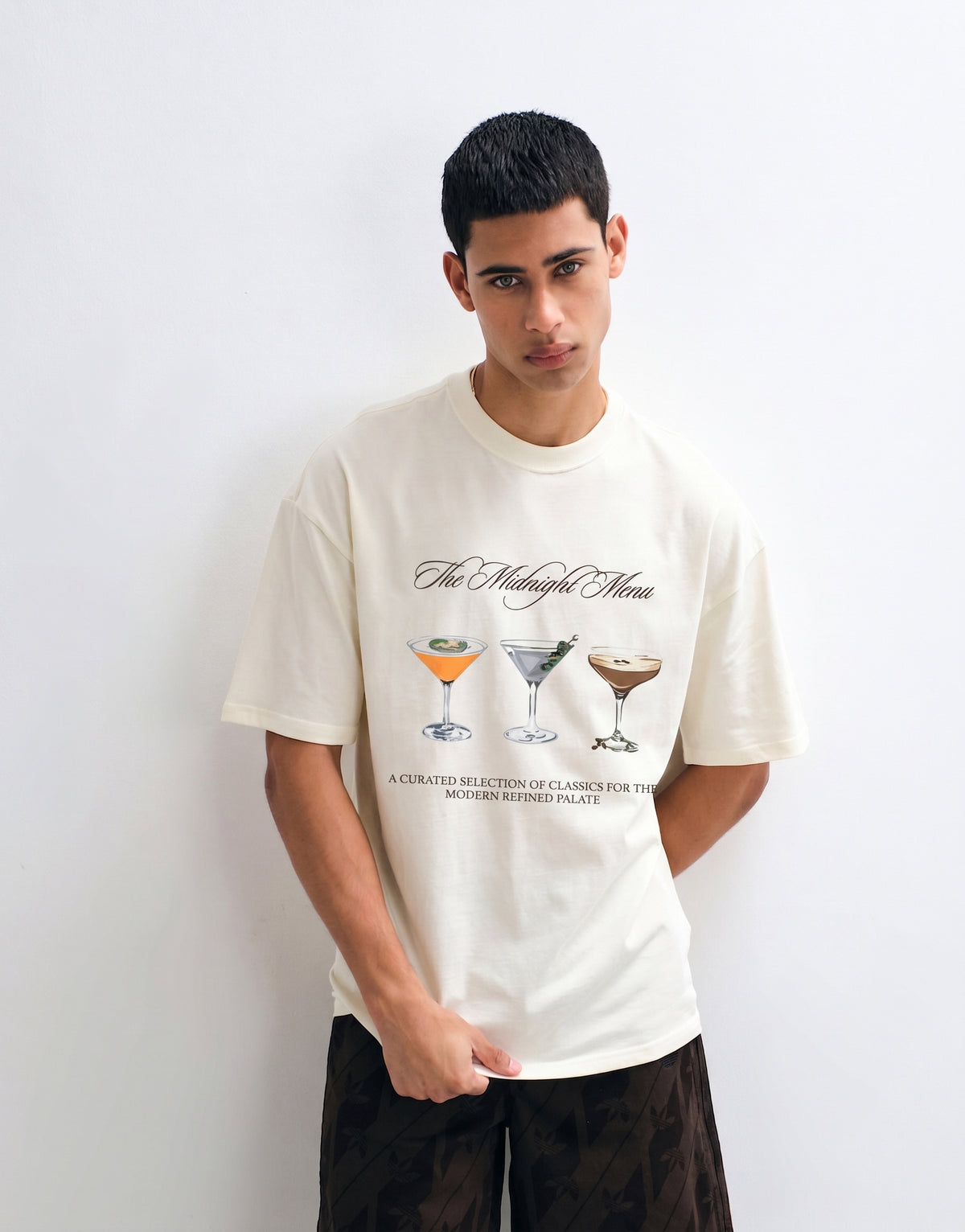 Unisex Cream Oversized T-shirt