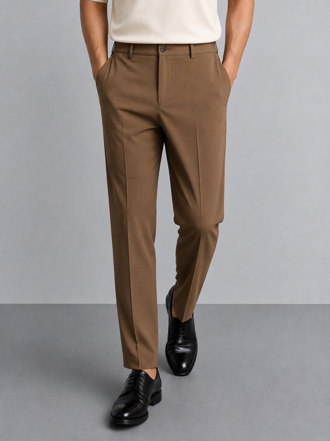 Tan Formal Pants