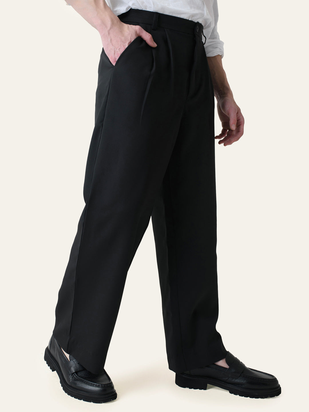 Black Japanese Korean Pants