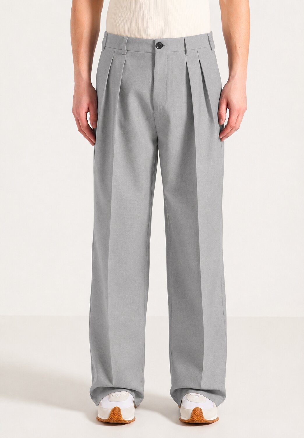 Light Grey Korean Pants