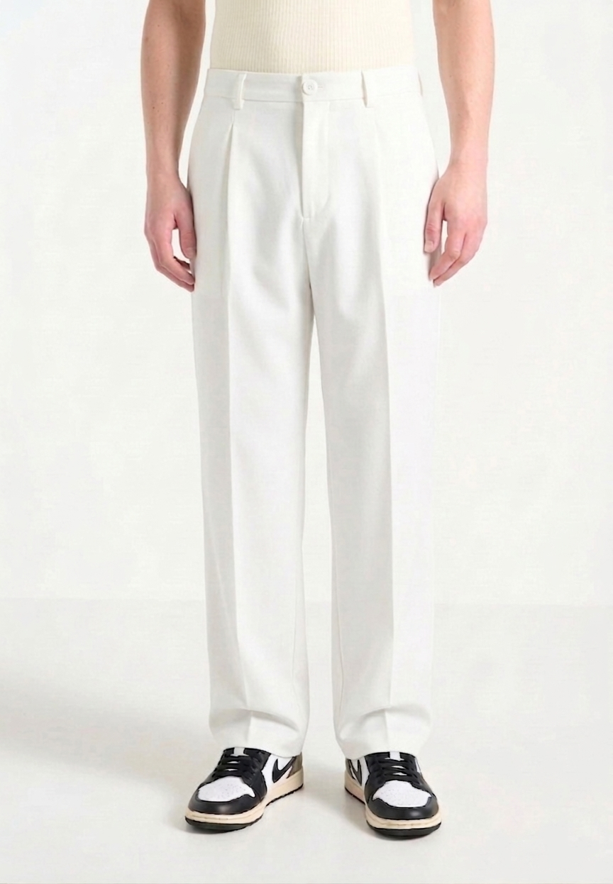 White Korean Pant