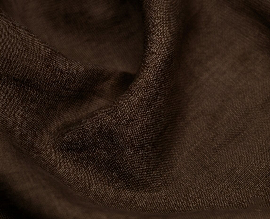 Dark Olive Linen Shirt