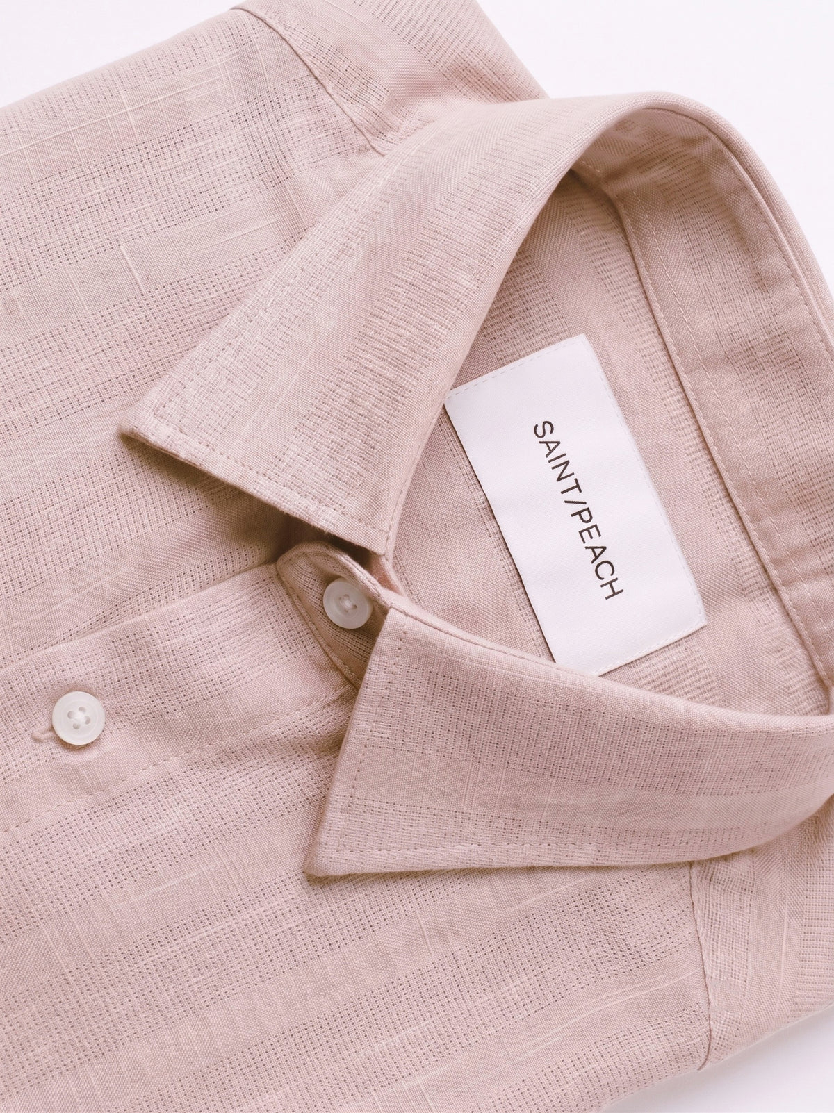 Dusty Pink Cotton Striped Shirt