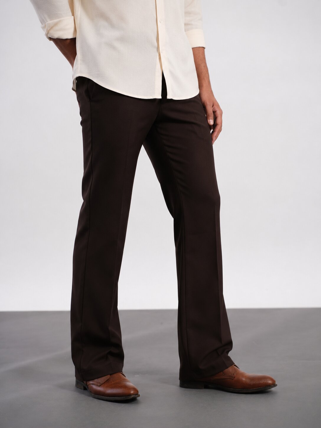 Coffee Bean Bootcut Pant