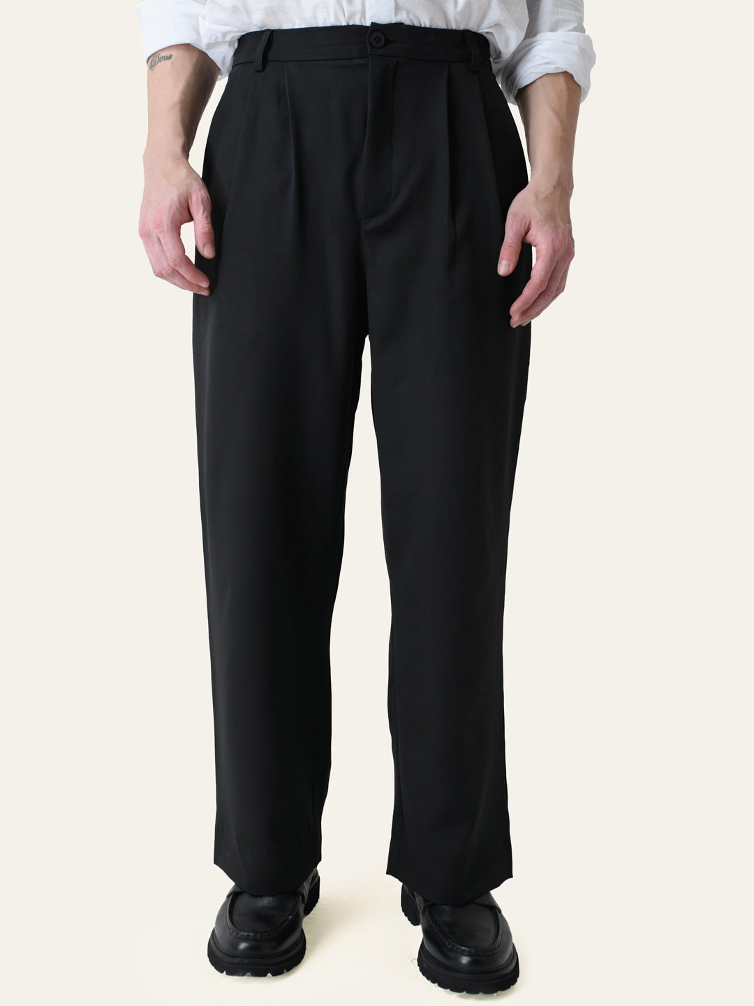 Black Japanese Korean Pants