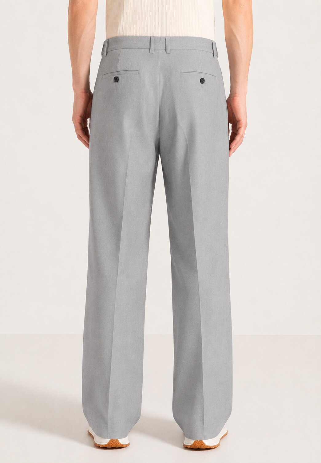 Light Grey Korean Pants