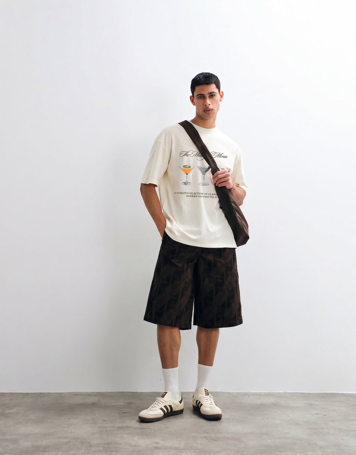 Unisex Cream Oversized T-shirt
