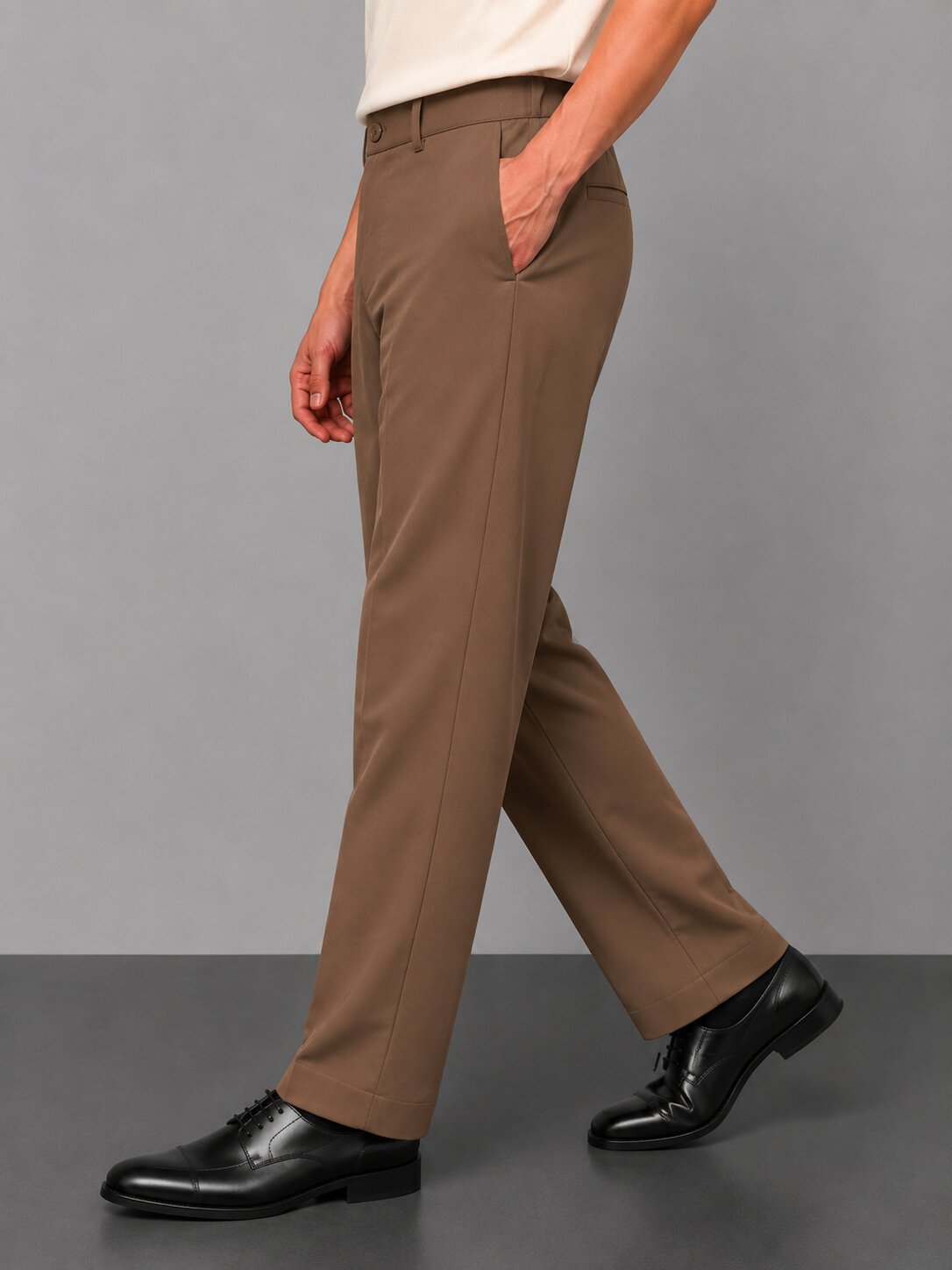 Tan Formal Pants