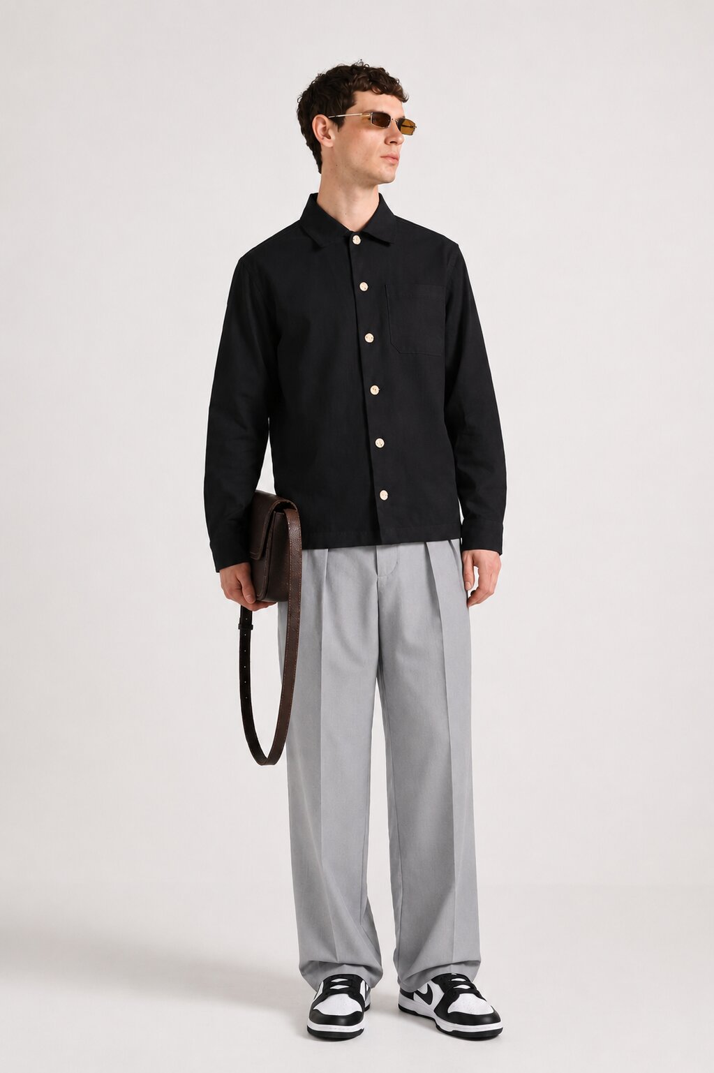 Light Grey Korean Pants