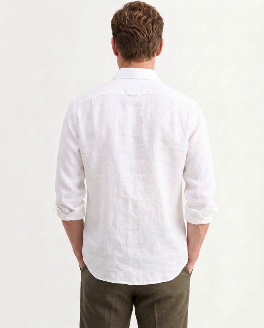 White Linen Shirt