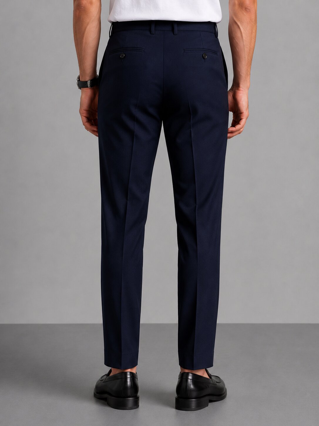 Navy Blue Formal Pants
