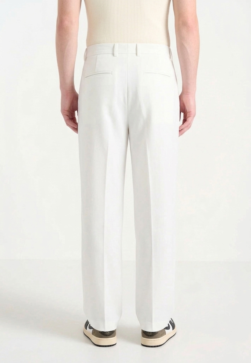 White Korean Pant