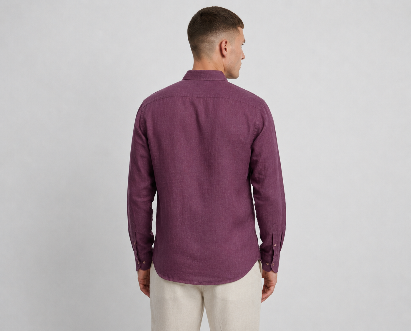 Dark Onion Linen Shirt