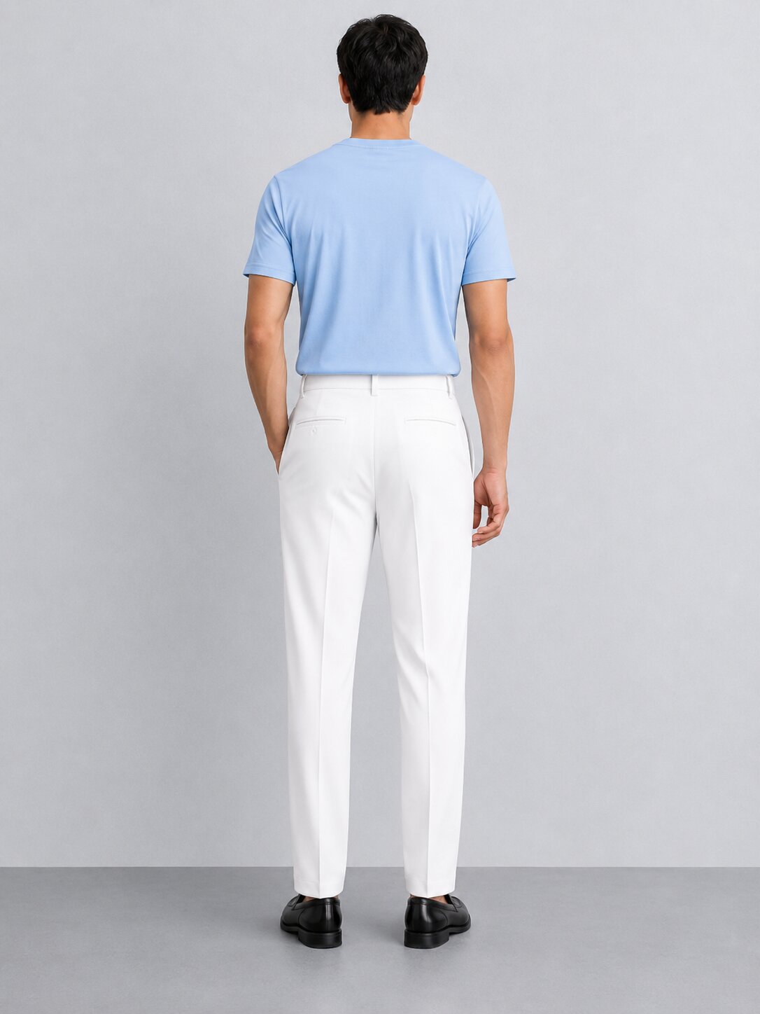 White Formal Pants