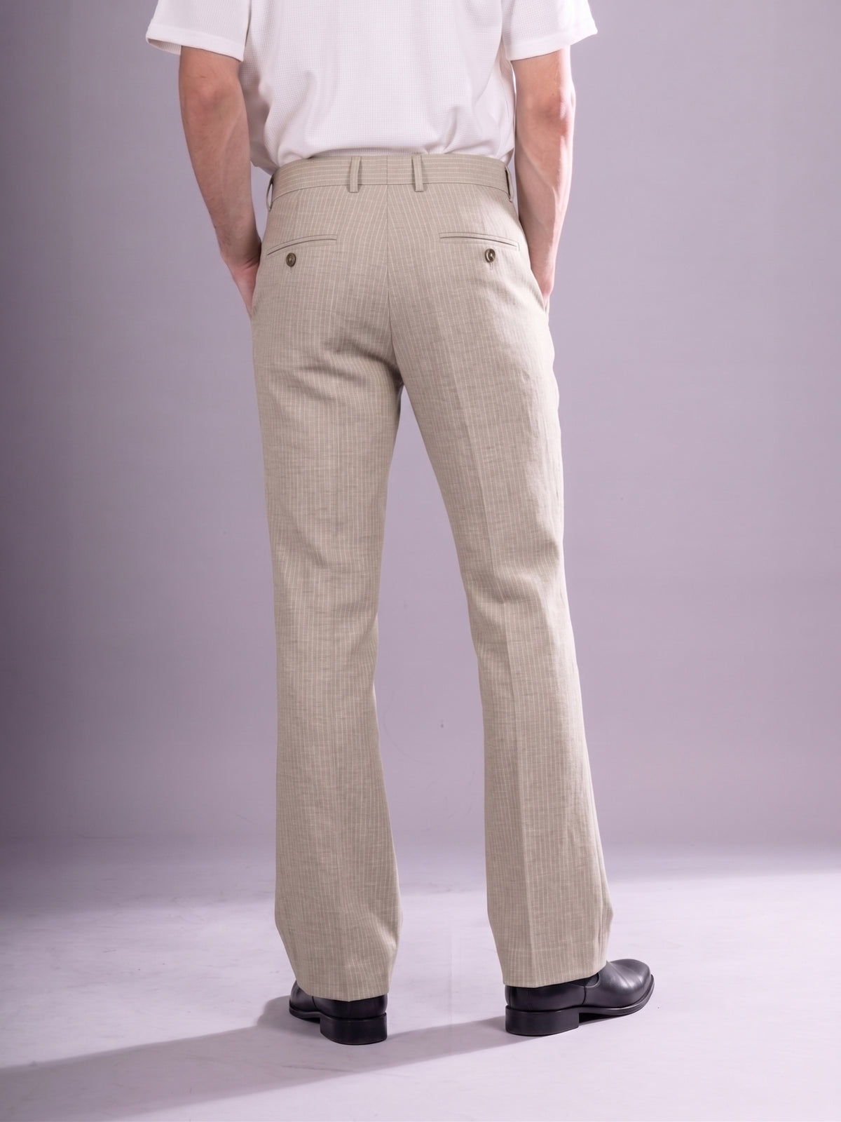 Desert Striped Bootcut Pant