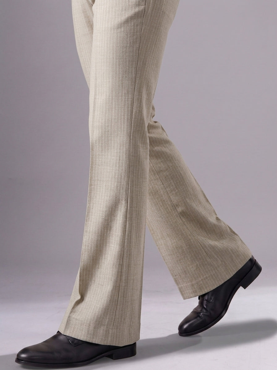 Desert Striped Bootcut Pant
