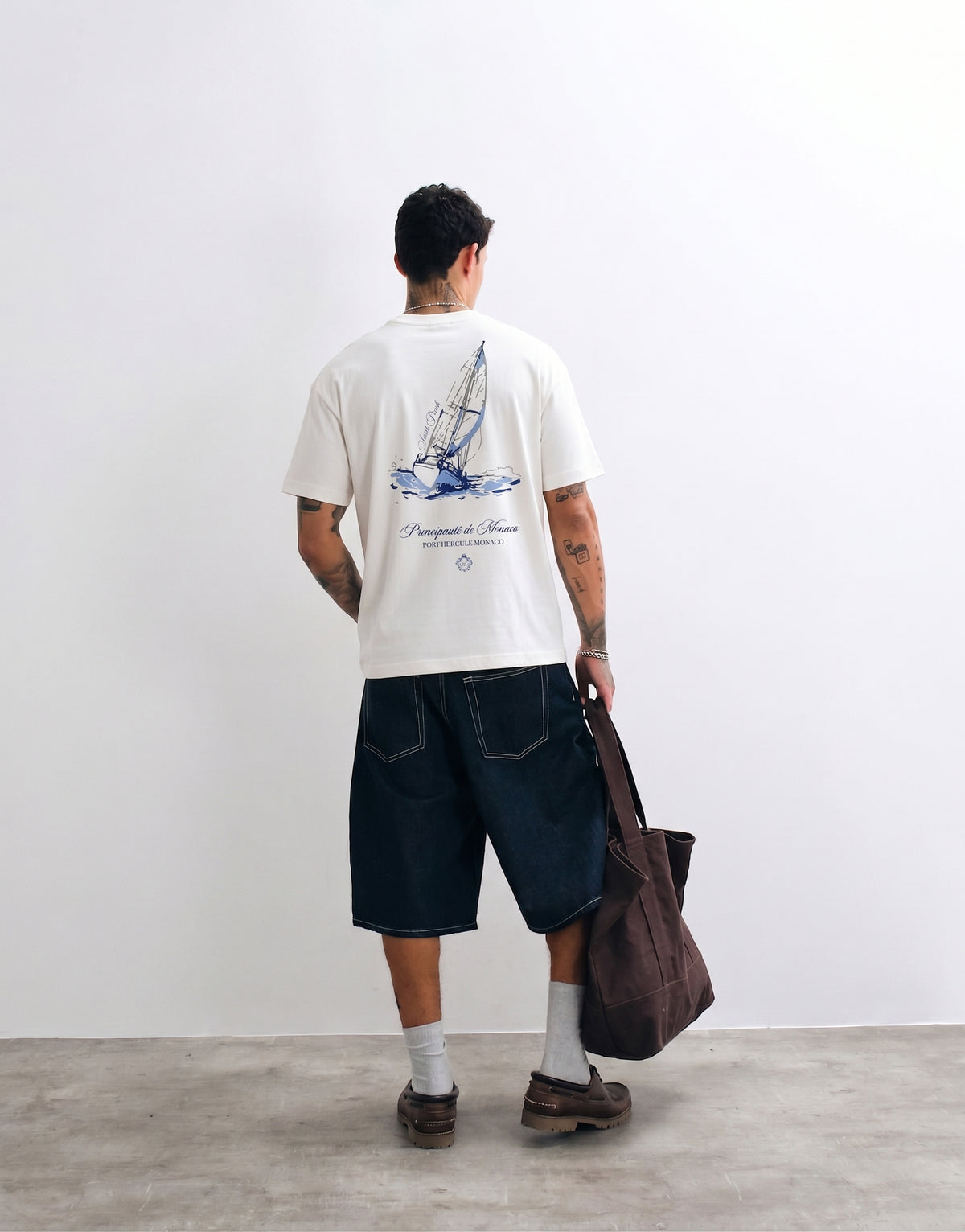 Unisex White Oversized T-shirt