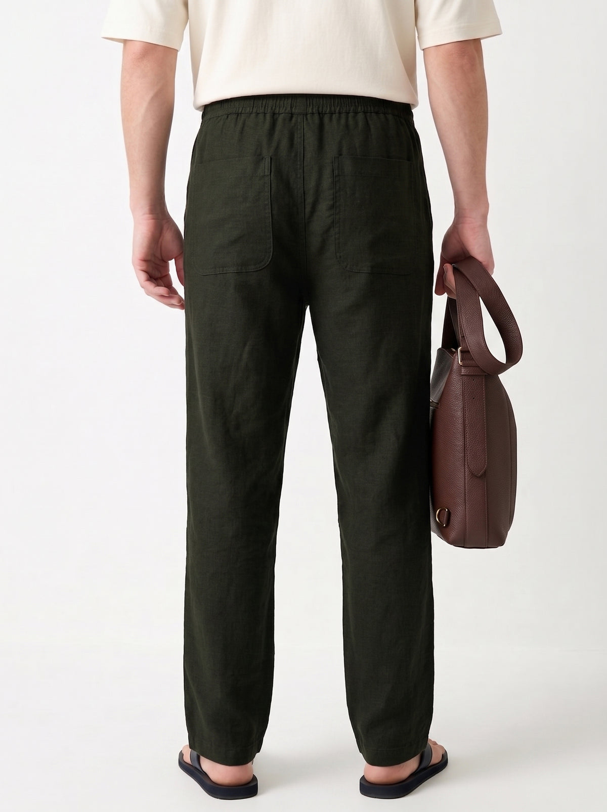 Forest Cotton Linen Pant