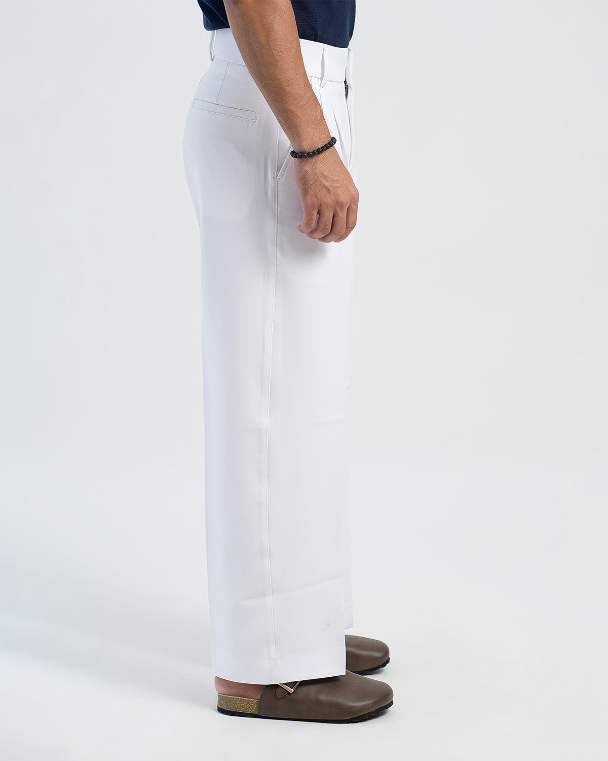 White Korean Pant