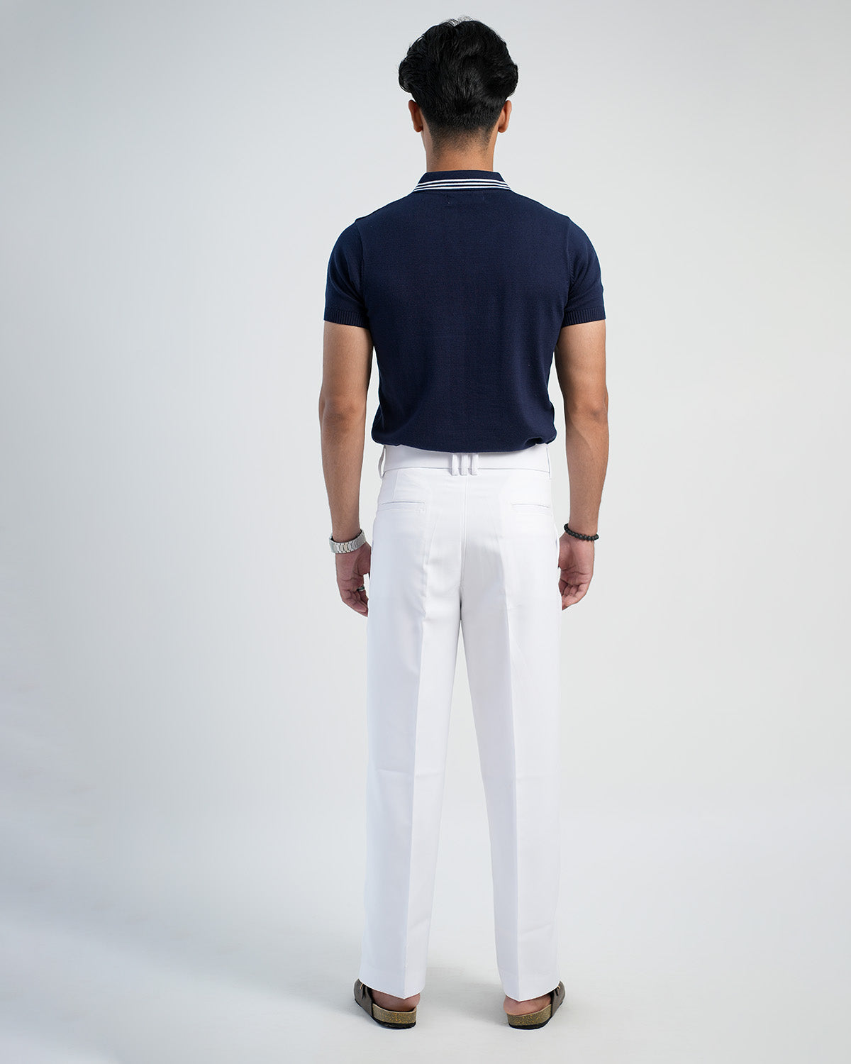 White Korean Pant