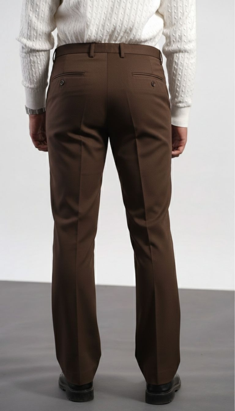 Coffee Bootcut Pant
