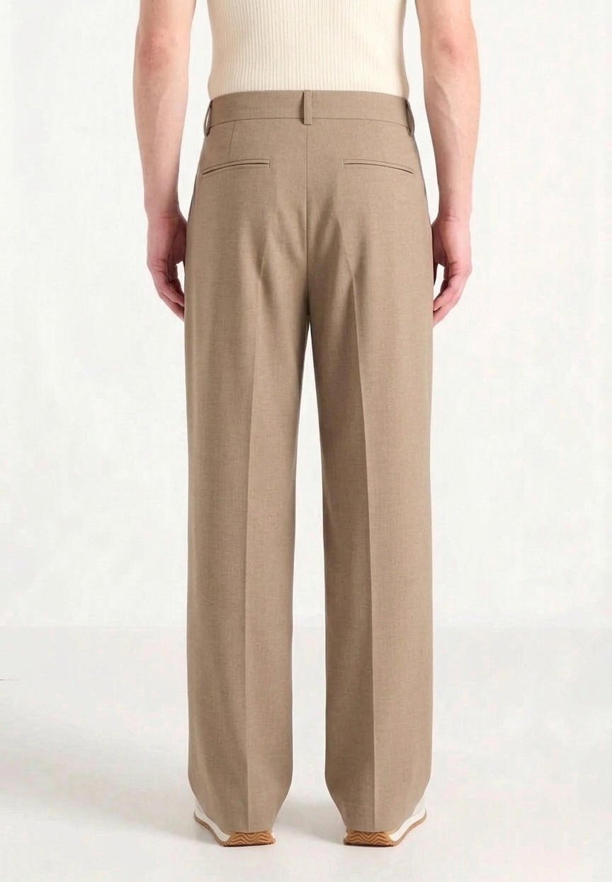 Beige Korean Pant